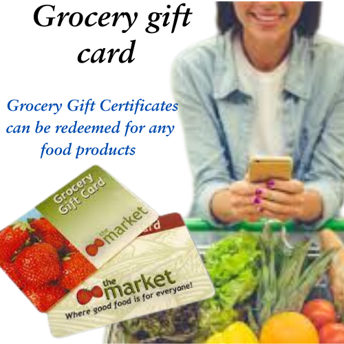 grocery gift card
